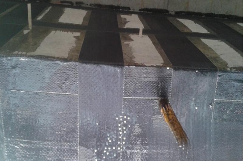 霞山楼板使用碳纤维加固